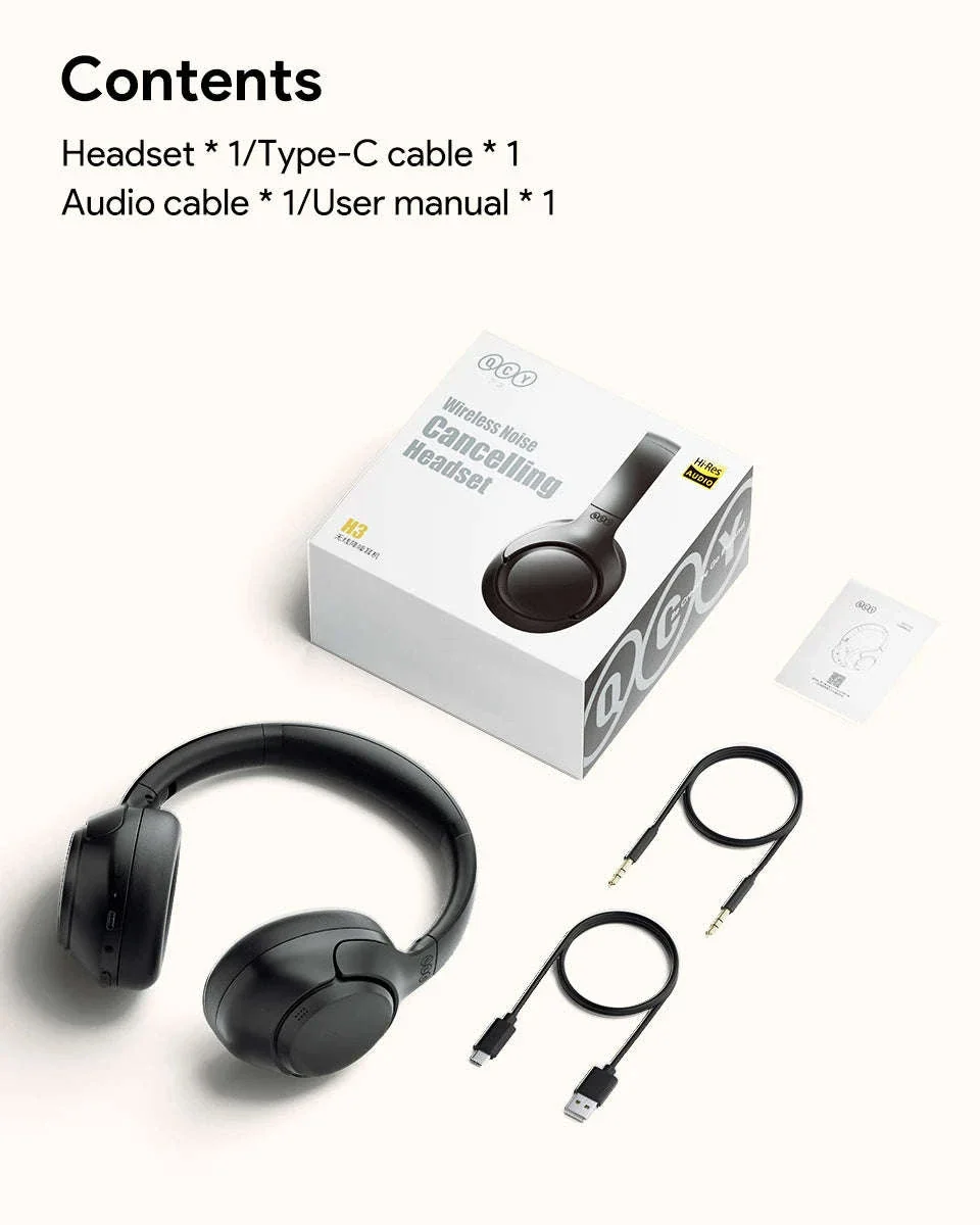QCY H3 ANC Wireless Headphones with Hi-Res Sound - Image 23