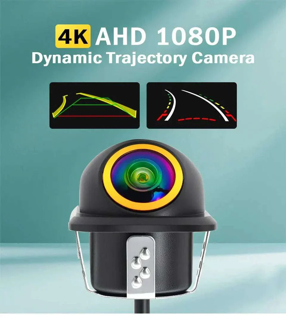 1080P AHD Rear View Camera with Dynamic Guidelines & 175° View - Image 7