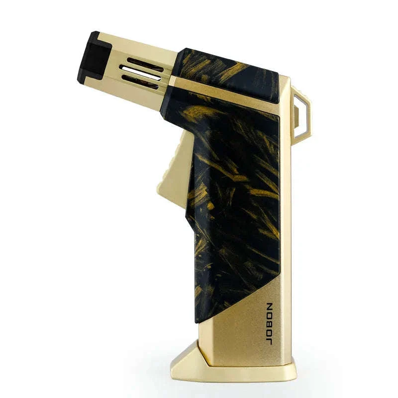 Quad Flame Refillable Butane Torch Lighter with Adjustable Jet Flame - Image 28