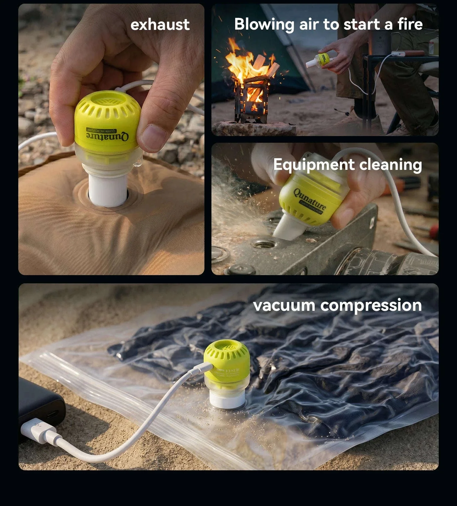 Lightweight 5kPa Mini Air Pump for Camping Mats and Tubes - Image 23
