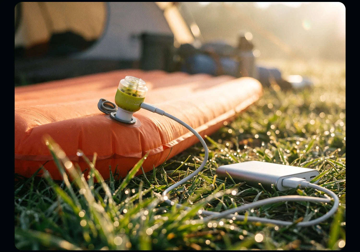 Lightweight 5kPa Mini Air Pump for Camping Mats and Tubes - Image 28