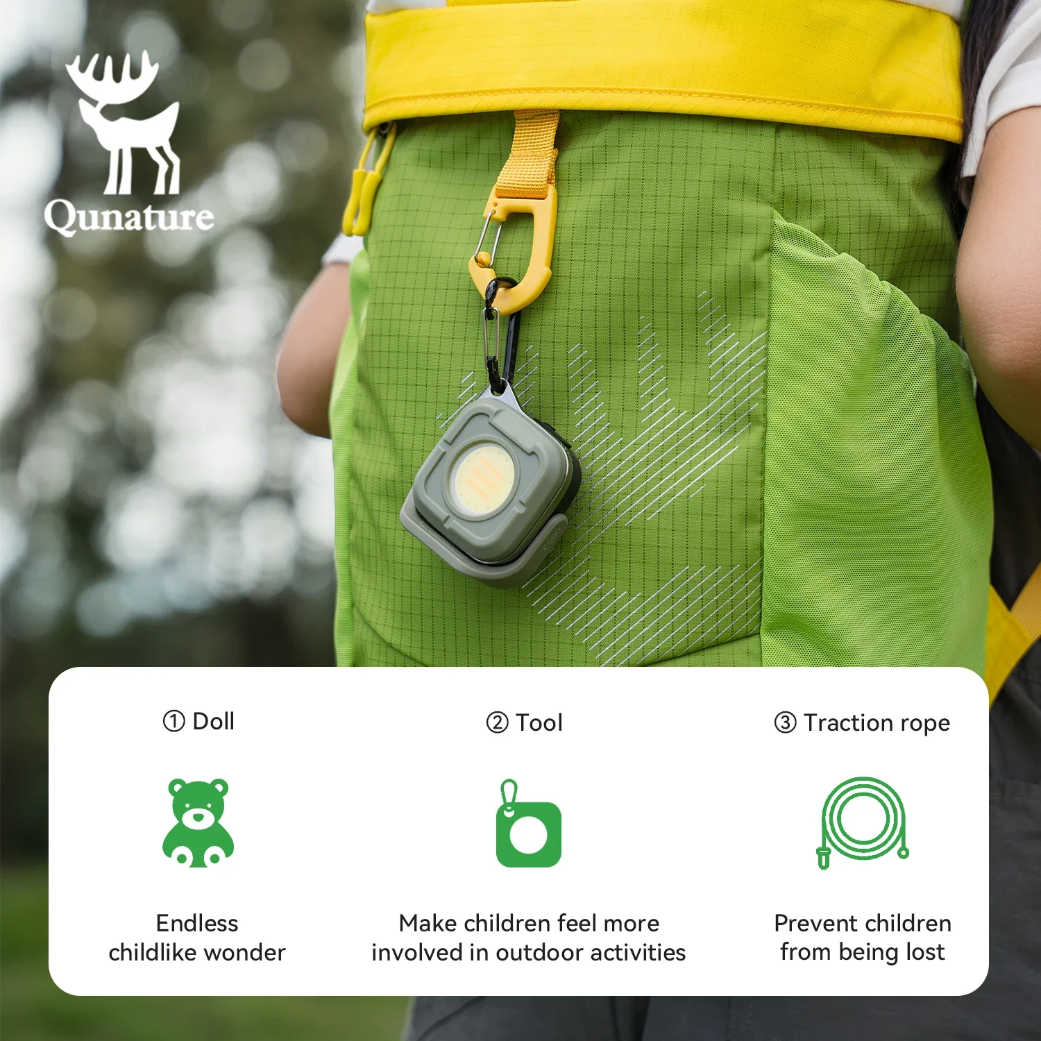 8L Kids Lightweight Hiking Backpack Breathable Nylon Daypack - Image 4