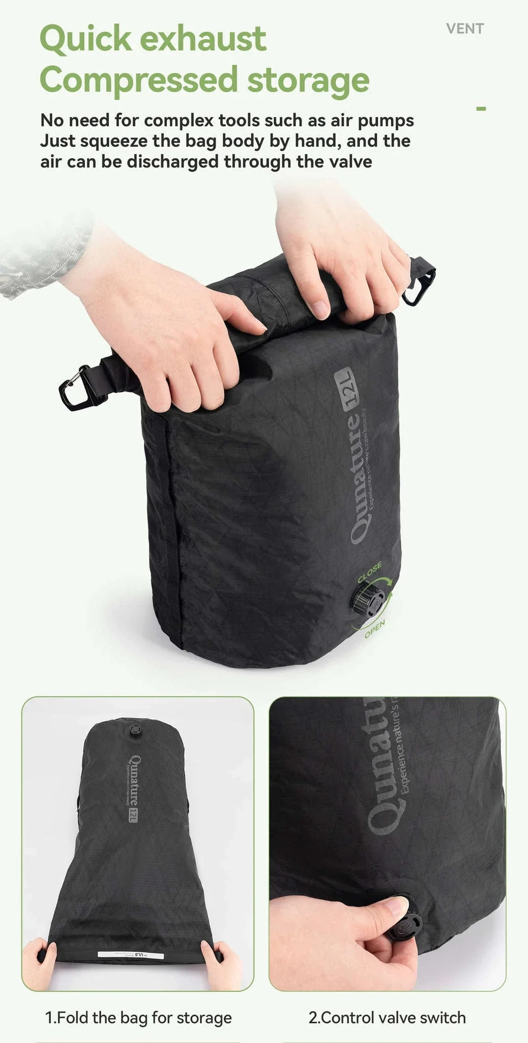 Waterproof Bikepacking Saddle Bag 6L/12L Rack Storage for Cycling - Image 13