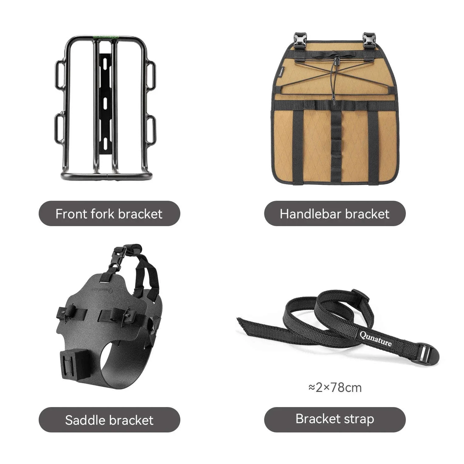 Waterproof Bikepacking Saddle Bag 6L/12L Rack Storage for Cycling - Image 36
