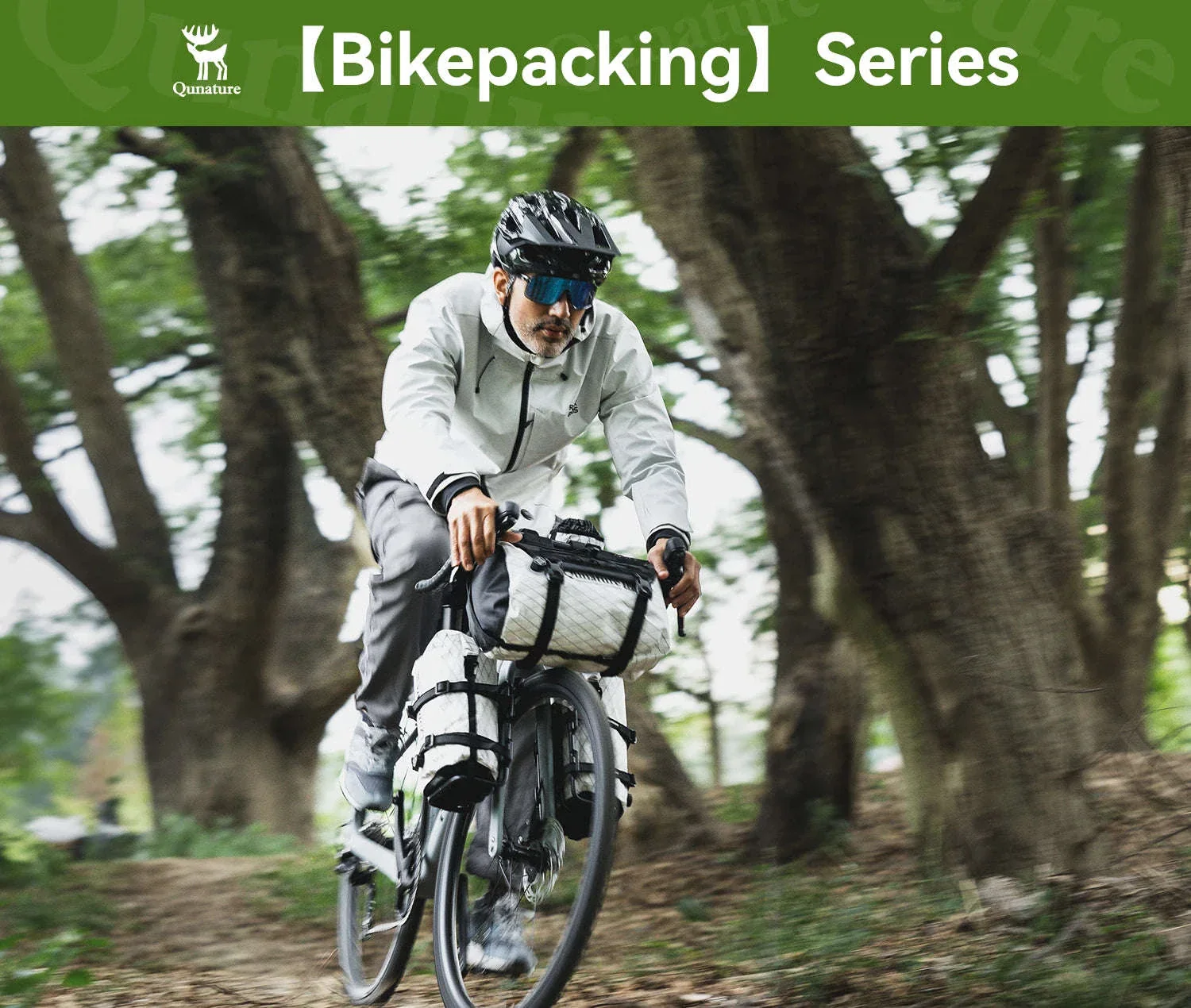 Waterproof Bikepacking Saddle Bag 6L/12L Rack Storage for Cycling - Image 7