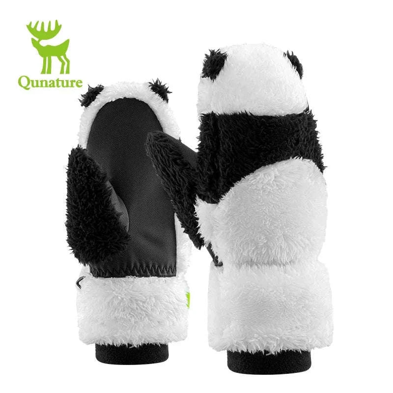 Panda Ski Gloves for Kids & Parents – Warm Winter Grip Gloves - Image 17