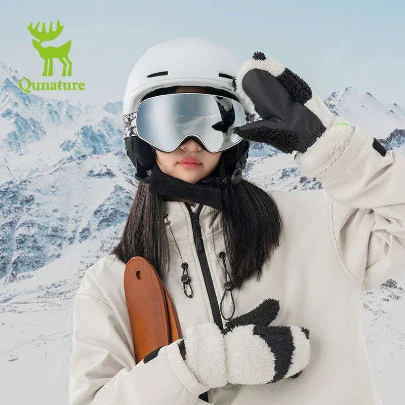 Panda Ski Gloves for Kids & Parents – Warm Winter Grip Gloves - Image 3