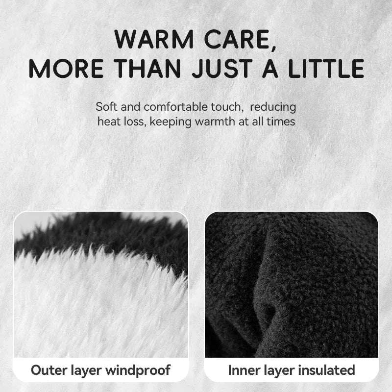 Panda Ski Gloves for Kids & Parents – Warm Winter Grip Gloves - Image 4