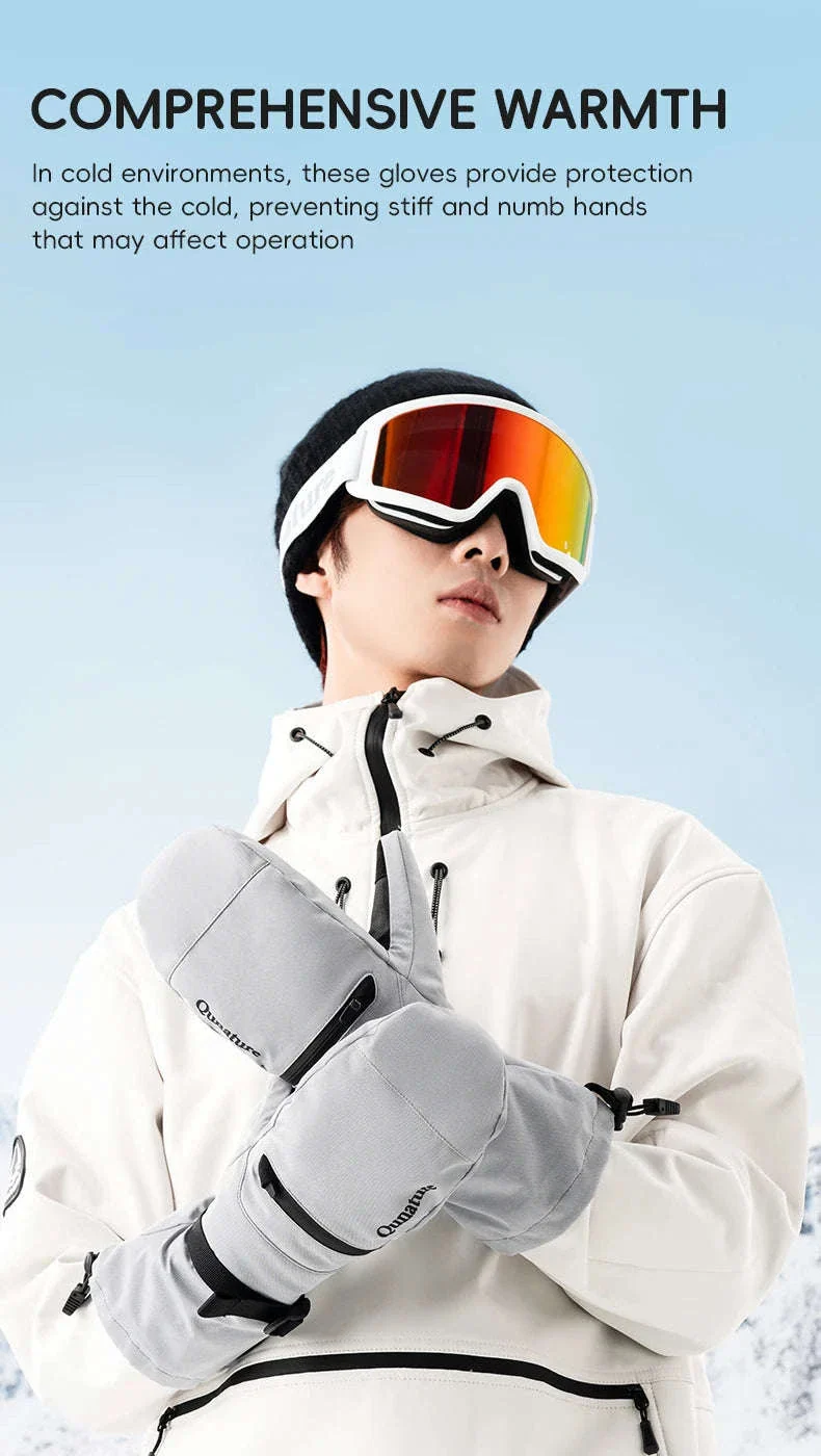 Winter Ski Gloves Waterproof Touchscreen Non-Slip Windproof Warm - Image 10