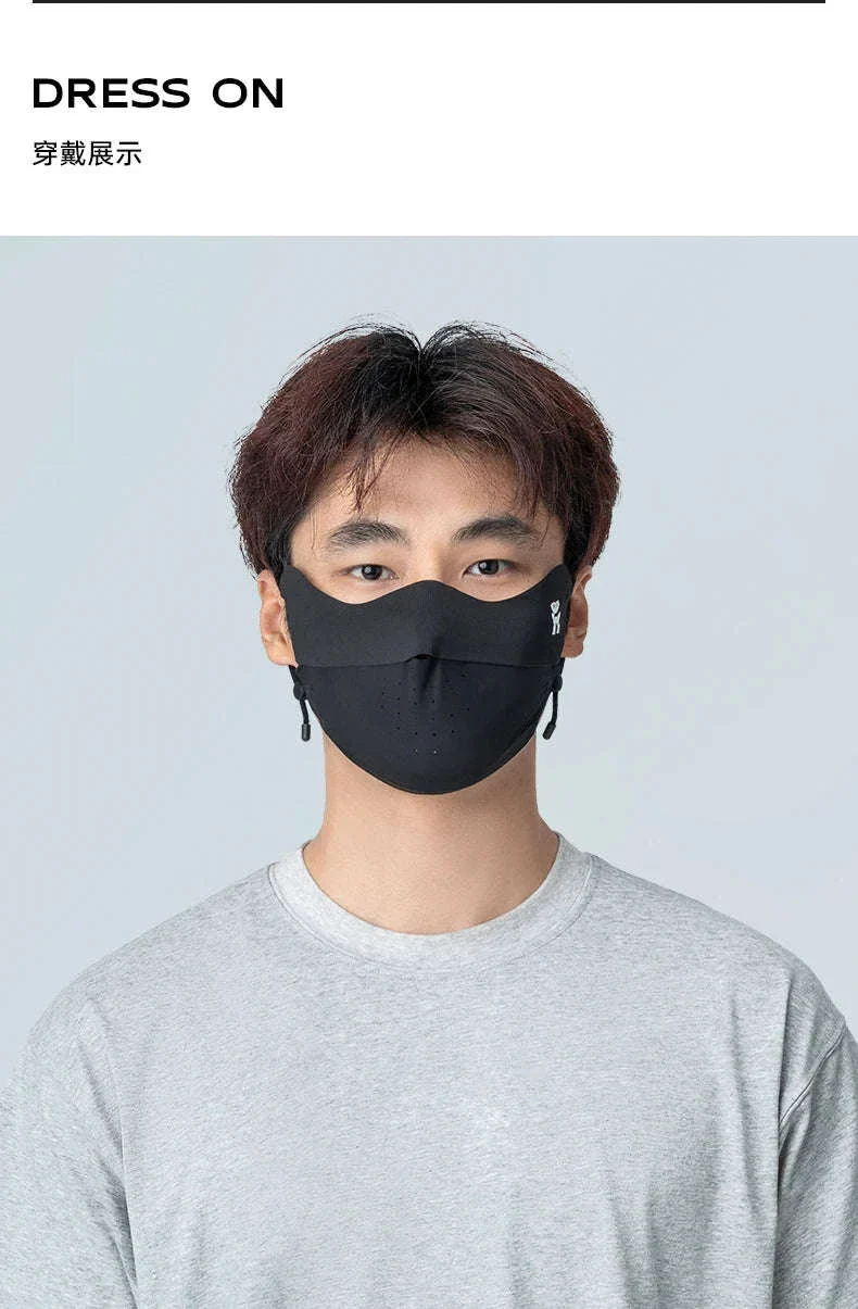 Ice Silk UV Protection Face Mask for Summer Outdoor Sport - Image 18