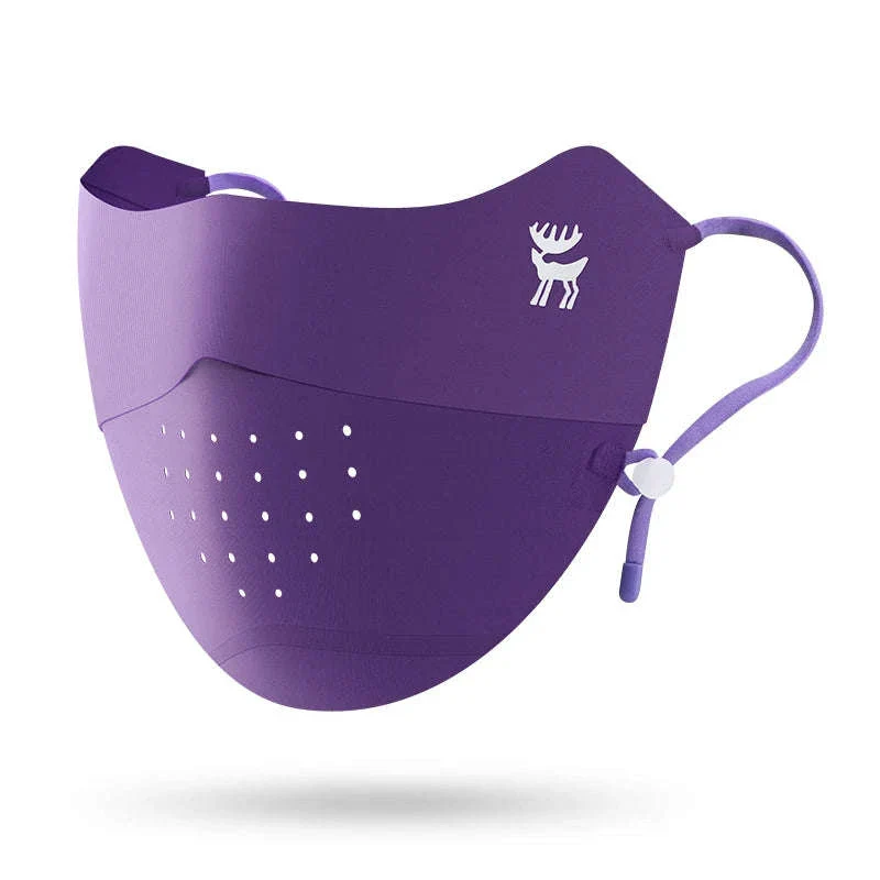 Ice Silk UV Protection Face Mask for Summer Outdoor Sport - Image 22