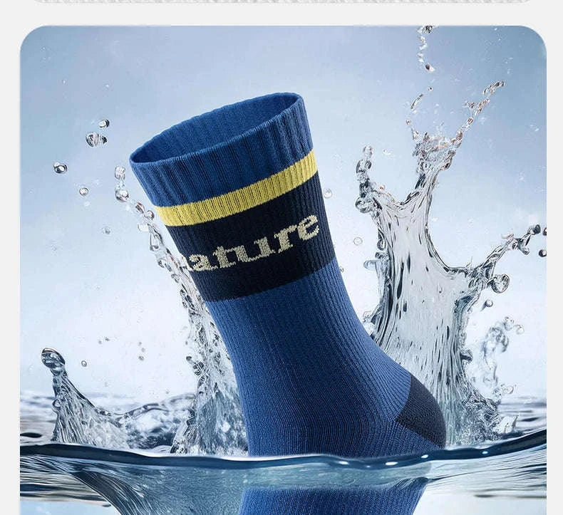 Waterproof Knee-High Hiking Socks for Outdoor, Snow, and Cycling - Image 15