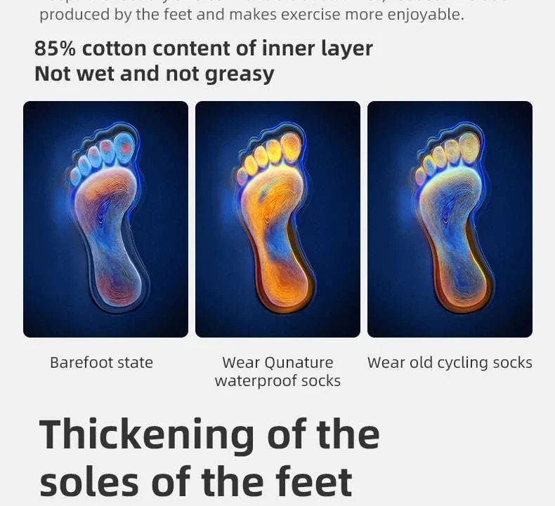 Waterproof Knee-High Hiking Socks for Outdoor, Snow, and Cycling - Image 17