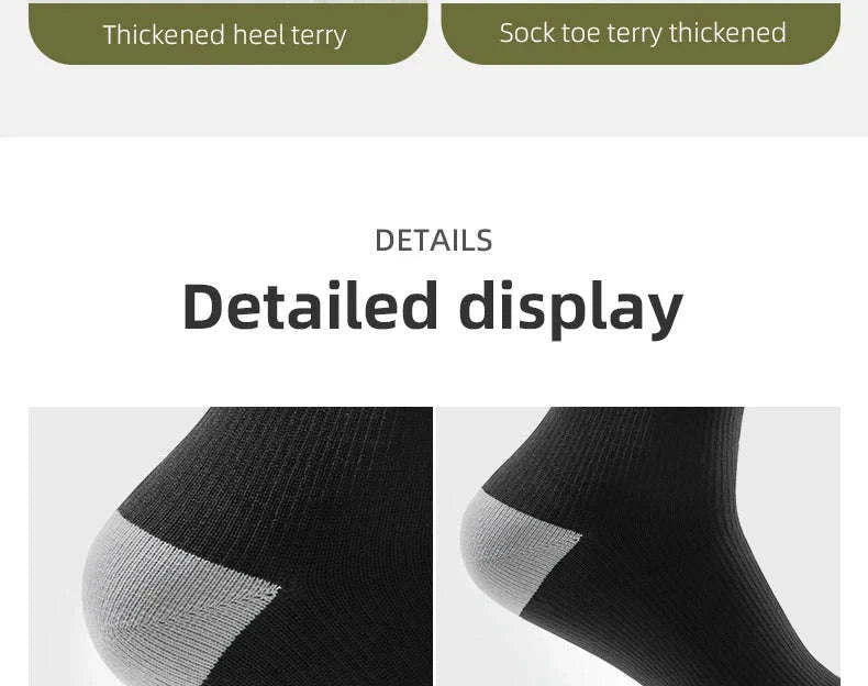 Waterproof Knee-High Hiking Socks for Outdoor, Snow, and Cycling - Image 20