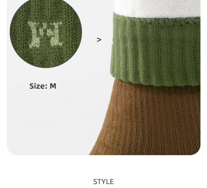 Waterproof Knee-High Hiking Socks for Outdoor, Snow, and Cycling - Image 24
