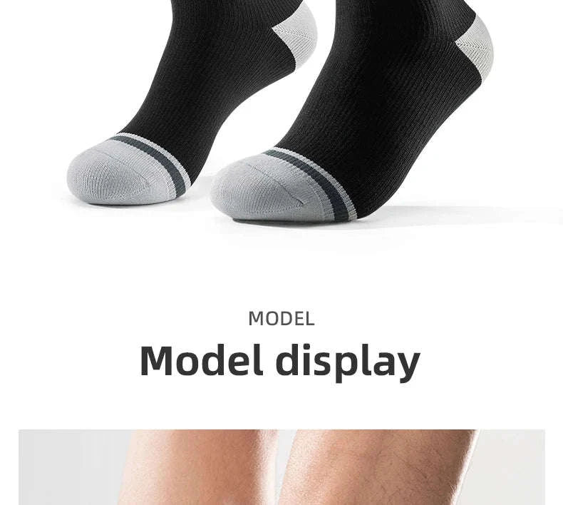 Waterproof Knee-High Hiking Socks for Outdoor, Snow, and Cycling - Image 28