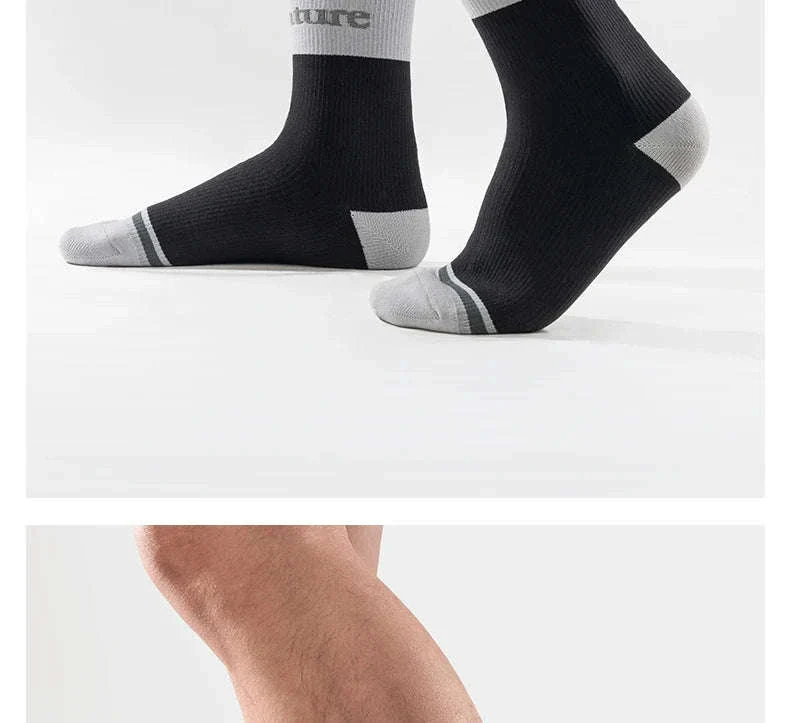 Waterproof Knee-High Hiking Socks for Outdoor, Snow, and Cycling - Image 31