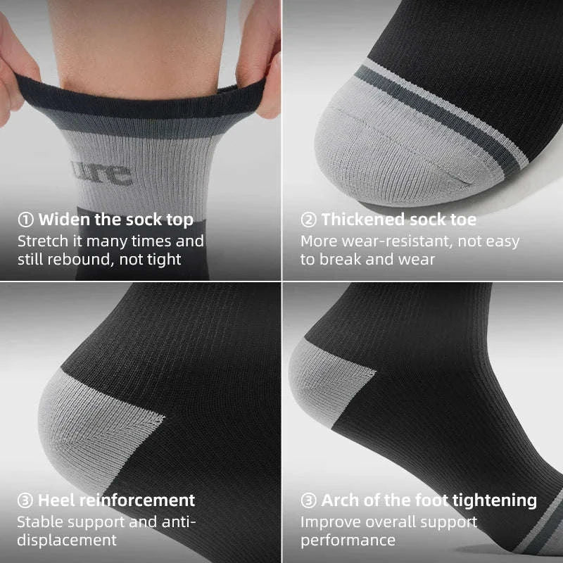 Waterproof Knee-High Hiking Socks for Outdoor, Snow, and Cycling - Image 5