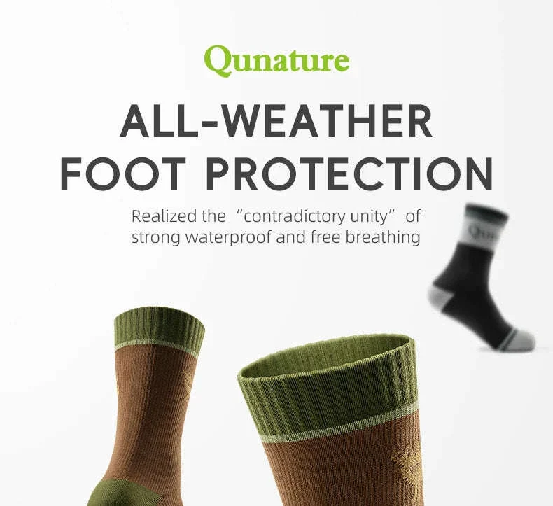 Waterproof Knee-High Hiking Socks for Outdoor, Snow, and Cycling - Image 7