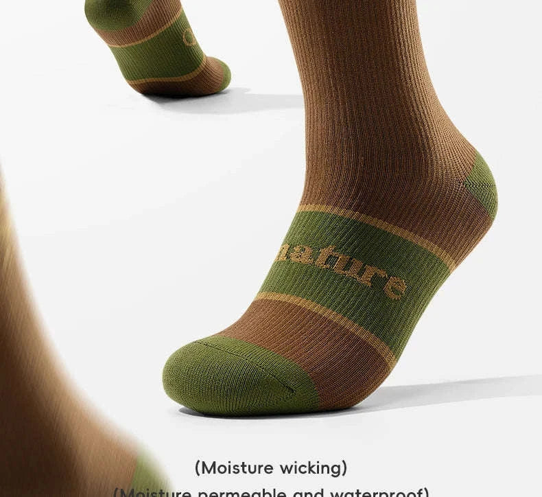 Waterproof Knee-High Hiking Socks for Outdoor, Snow, and Cycling - Image 8