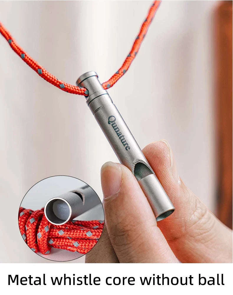Emergency Aluminum Safety Whistle for Hiking, Camping & Outdoor Use - Image 10