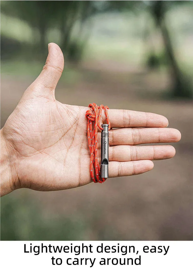 Emergency Aluminum Safety Whistle for Hiking, Camping & Outdoor Use - Image 11