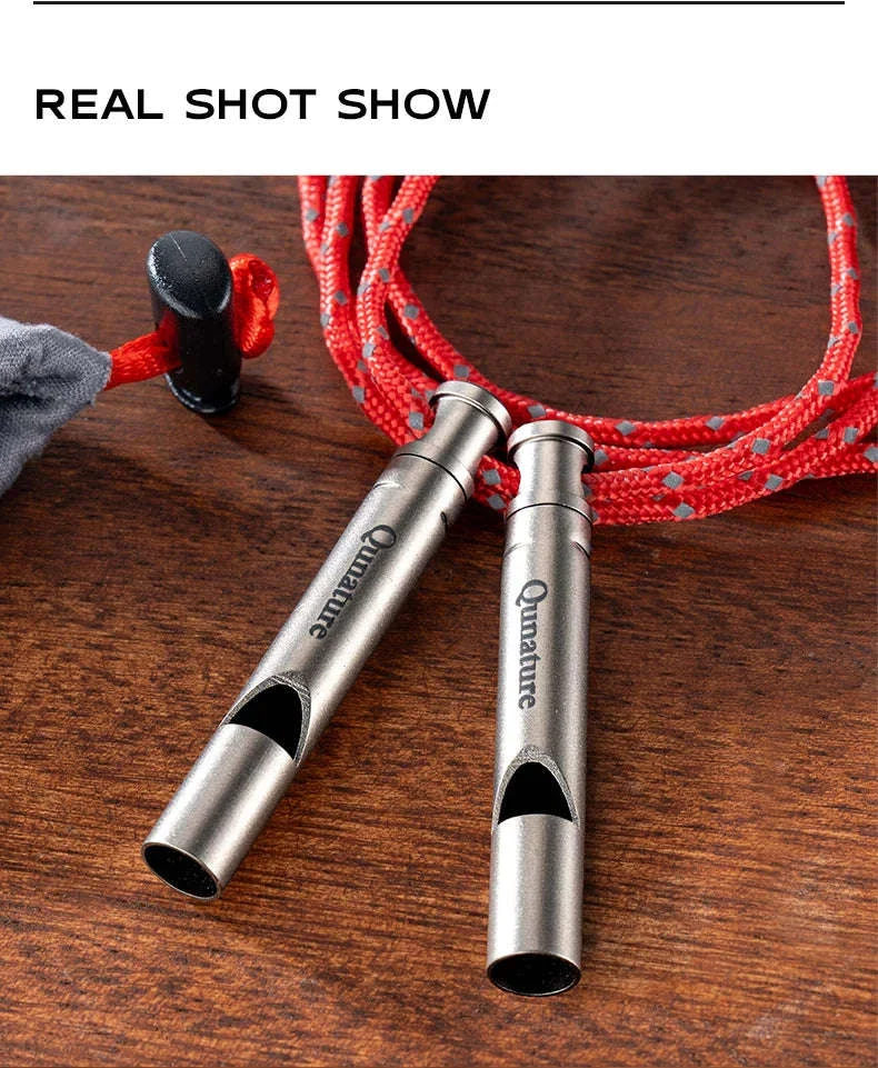 Emergency Aluminum Safety Whistle for Hiking, Camping & Outdoor Use - Image 14