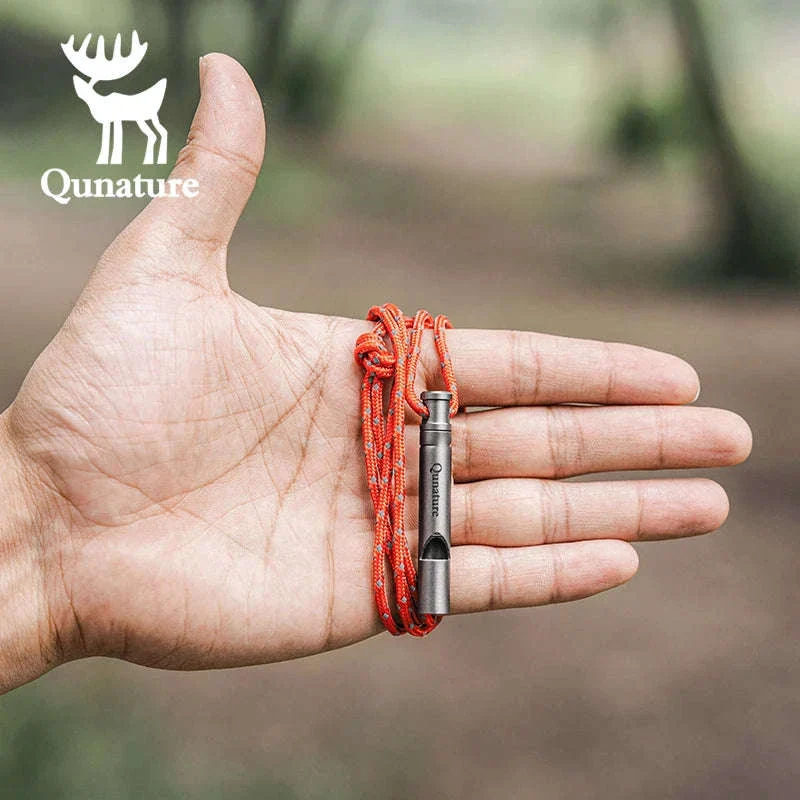 Emergency Aluminum Safety Whistle for Hiking, Camping & Outdoor Use - Image 2