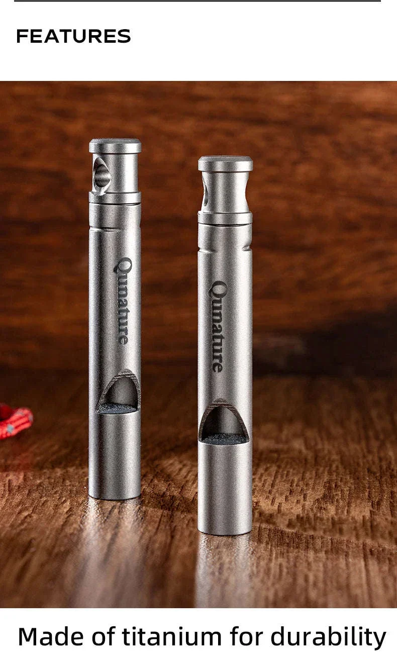 Emergency Aluminum Safety Whistle for Hiking, Camping & Outdoor Use - Image 9
