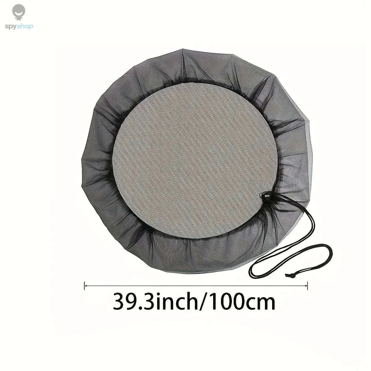 Rain Barrel Cover Mesh with Drawstring Protection - Image 7