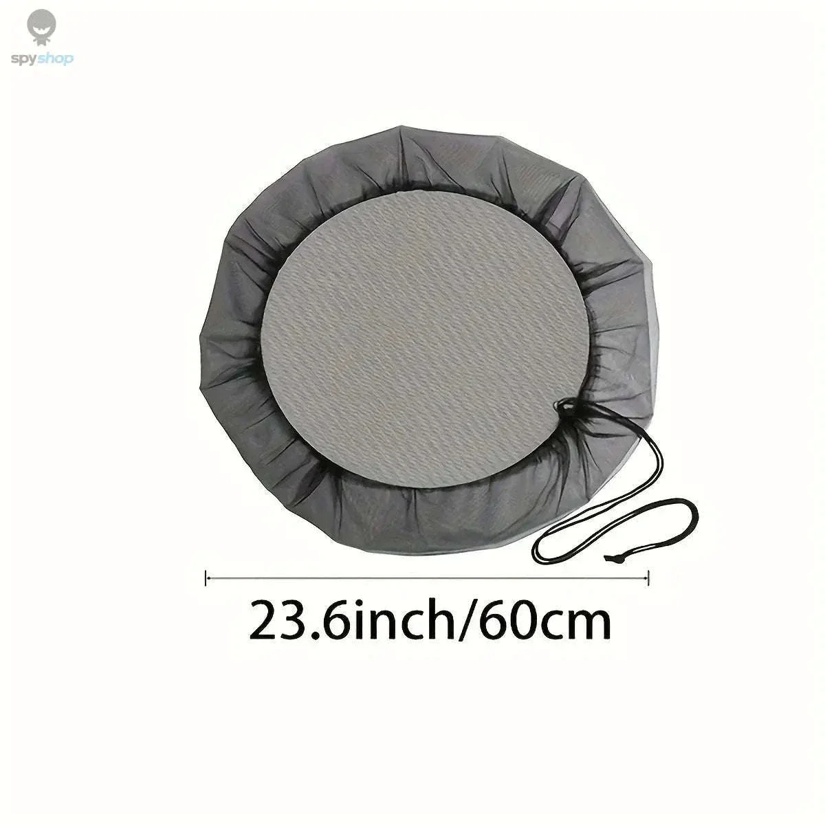 Rain Barrel Cover Mesh with Drawstring Protection - Image 8