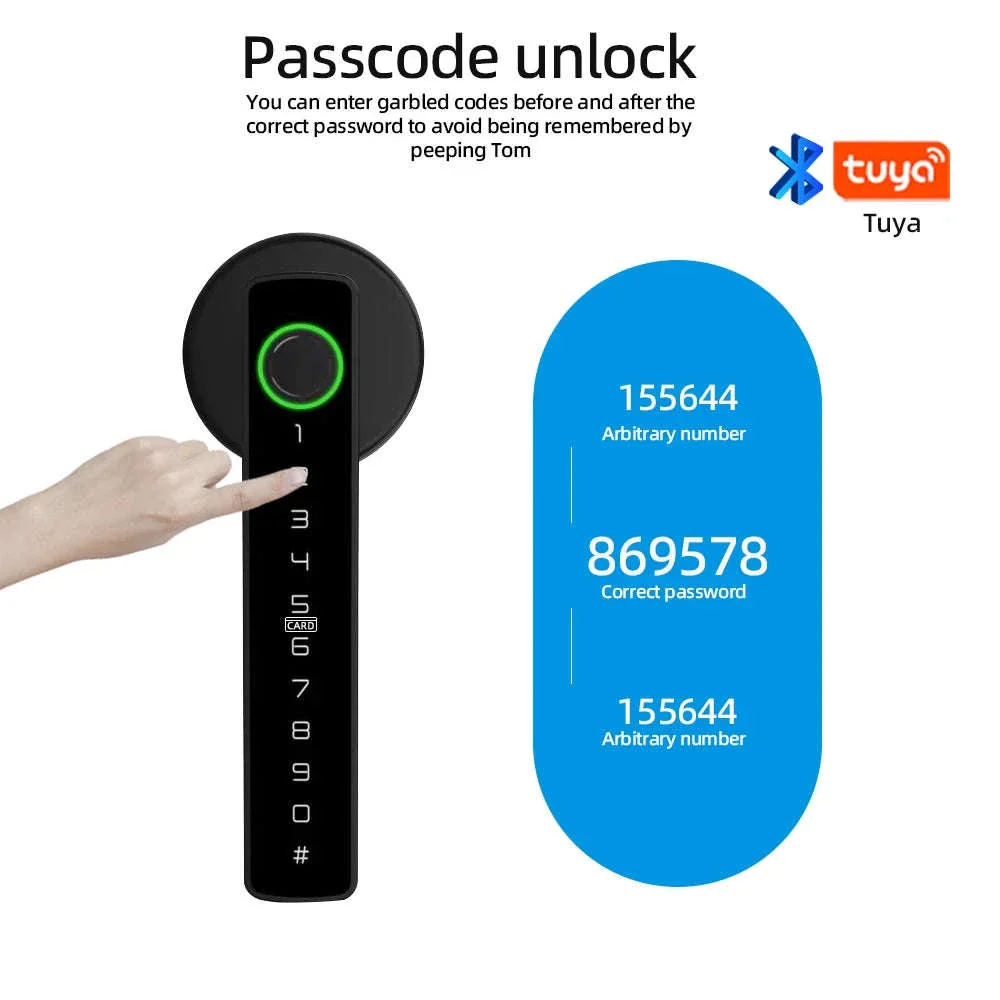 RAYKUBE M5 Tuya BLE Smart Fingerprint Door Lock - Image 18