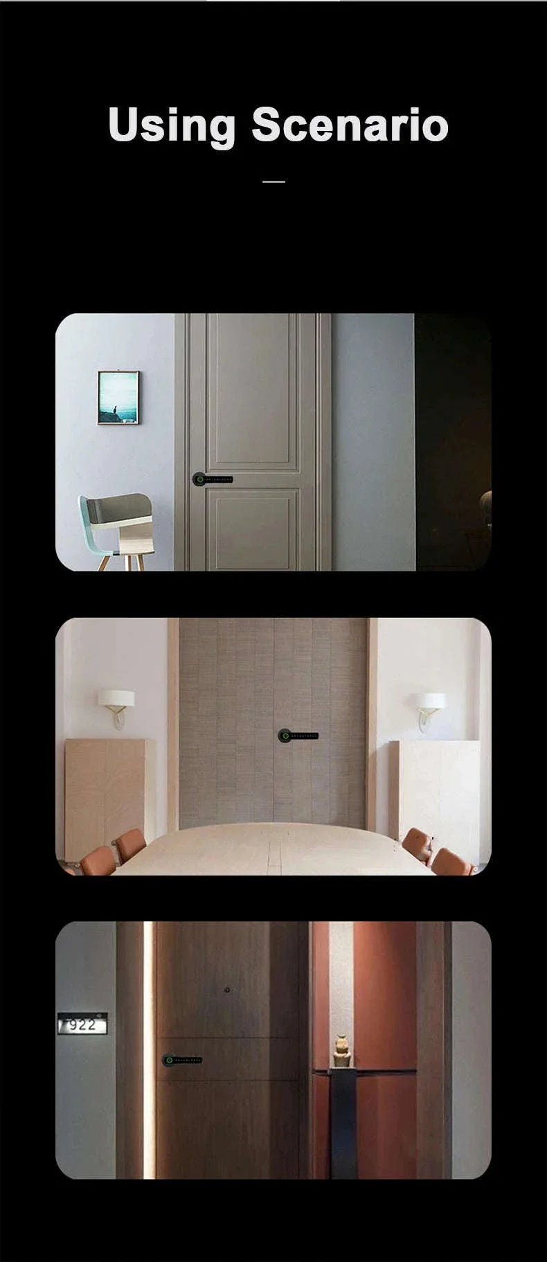 RAYKUBE M5 Tuya BLE Smart Fingerprint Door Lock - Image 23