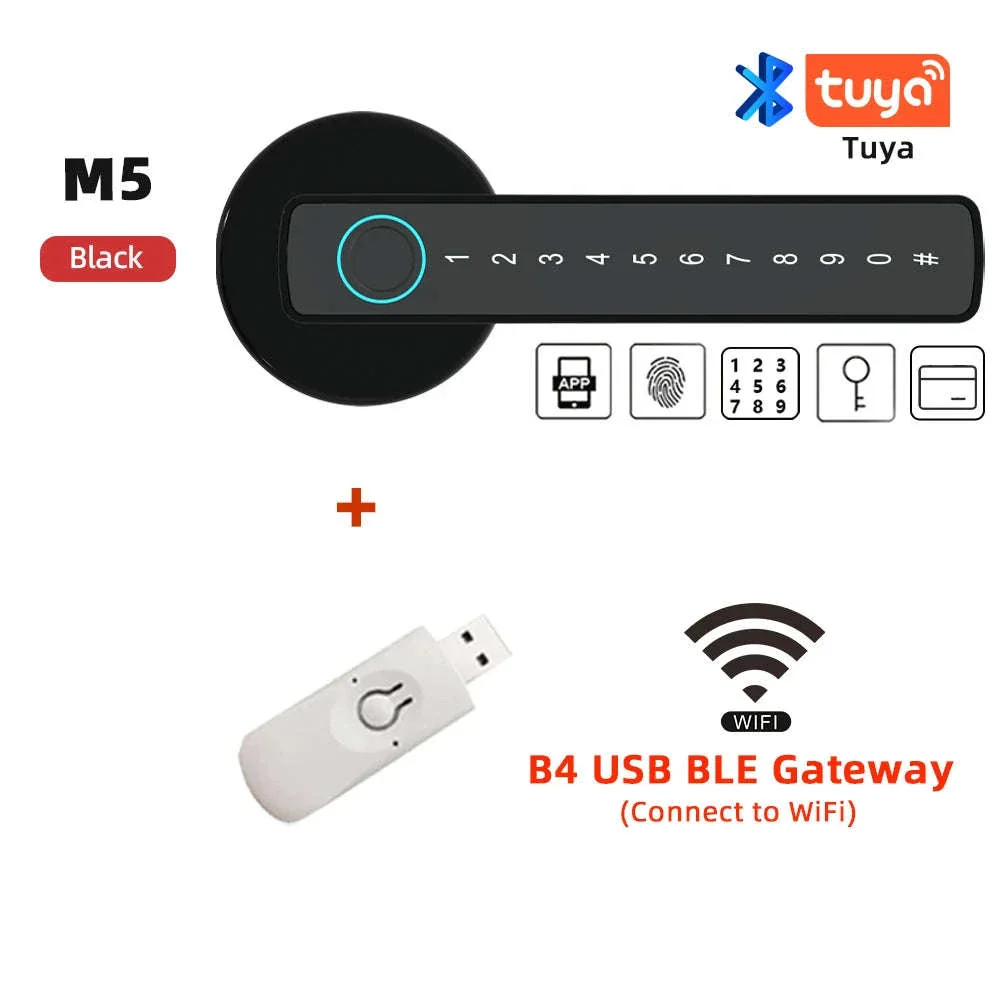 RAYKUBE M5 Tuya BLE Smart Fingerprint Door Lock - Image 26