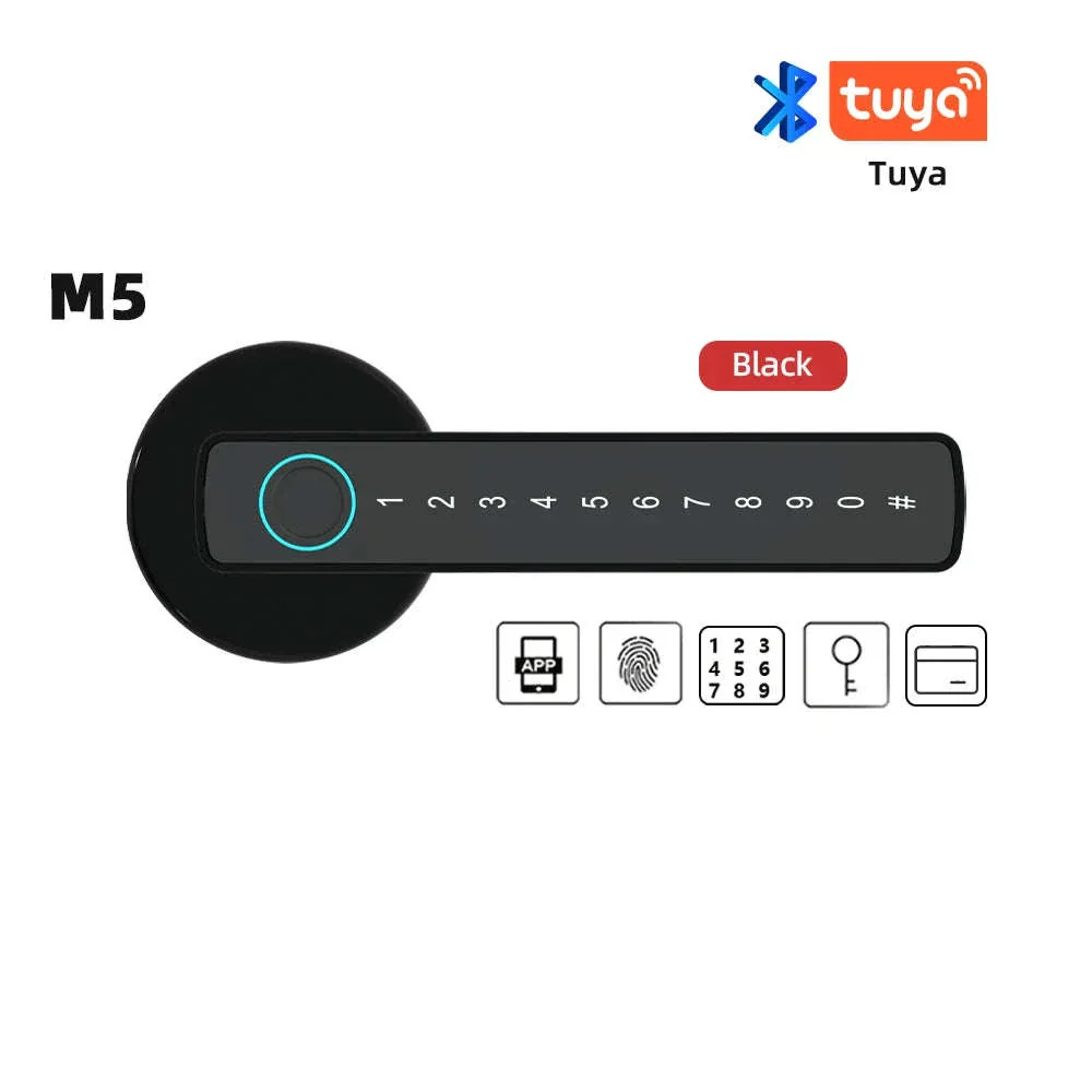 RAYKUBE M5 Tuya BLE Smart Fingerprint Door Lock - Image 29