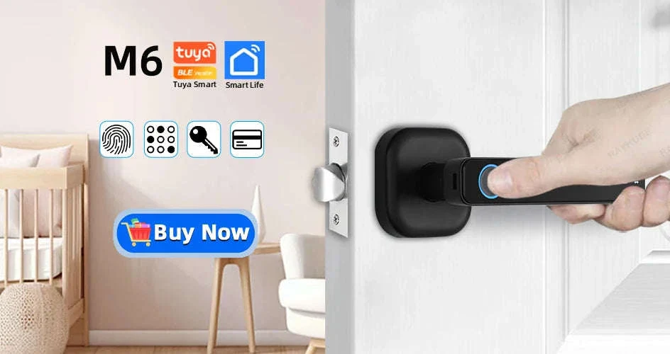 RAYKUBE M5 Tuya BLE Smart Fingerprint Door Lock - Image 8