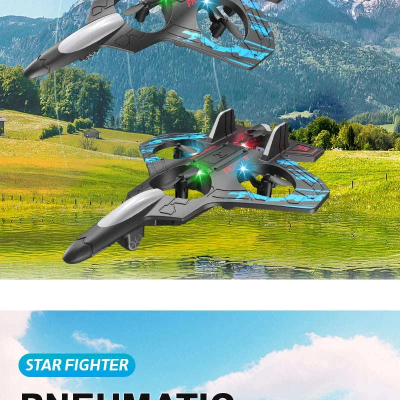 Remote Control Foam Jet Plane with LEDs and 4-Channel Control - Image 12