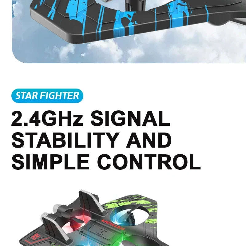 Remote Control Foam Jet Plane with LEDs and 4-Channel Control - Image 15