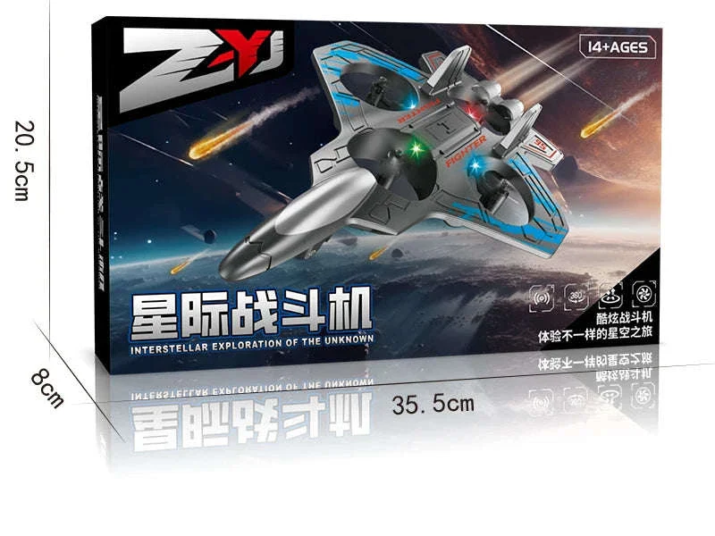 Remote Control Foam Jet Plane with LEDs and 4-Channel Control - Image 27