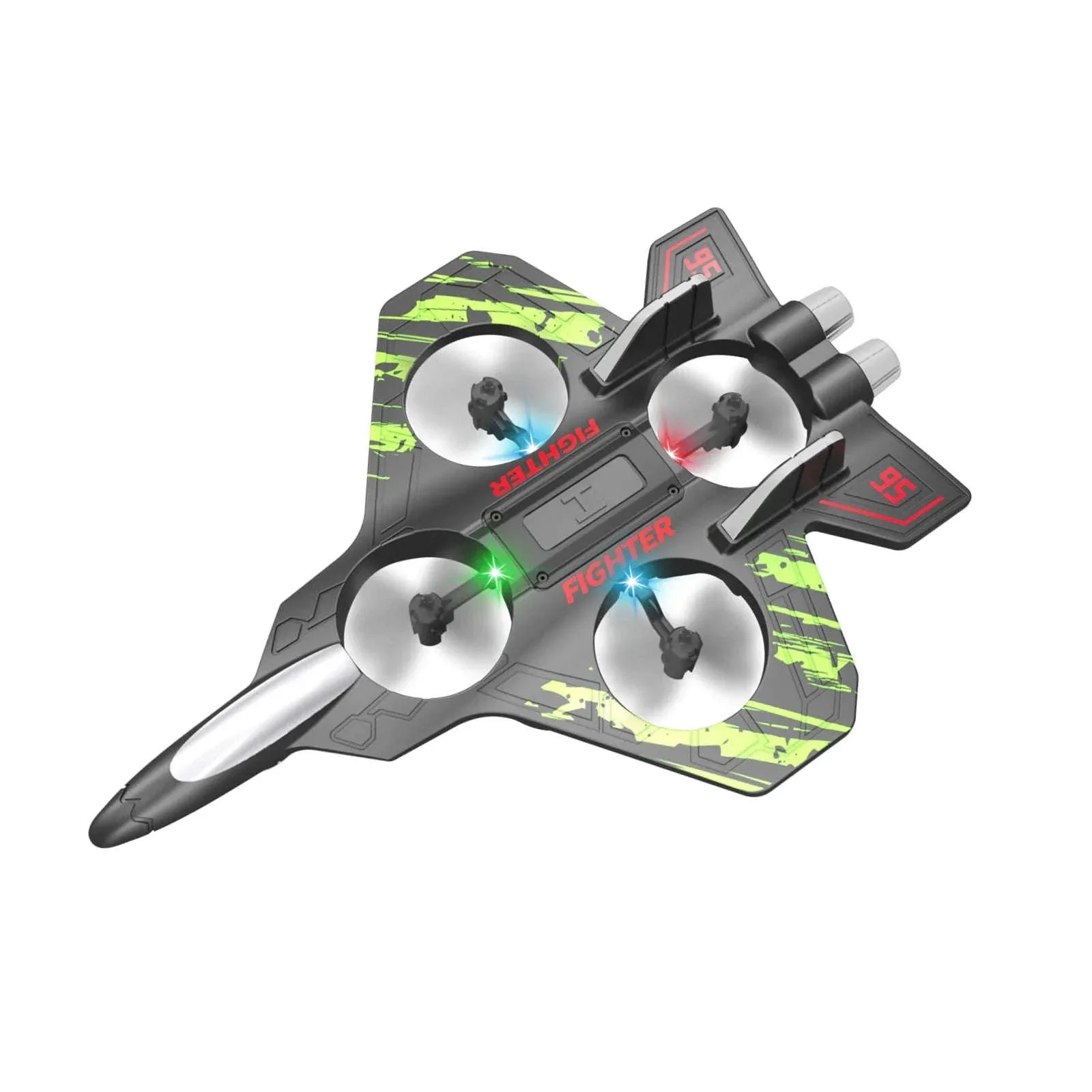 Remote Control Foam Jet Plane with LEDs and 4-Channel Control - Image 28