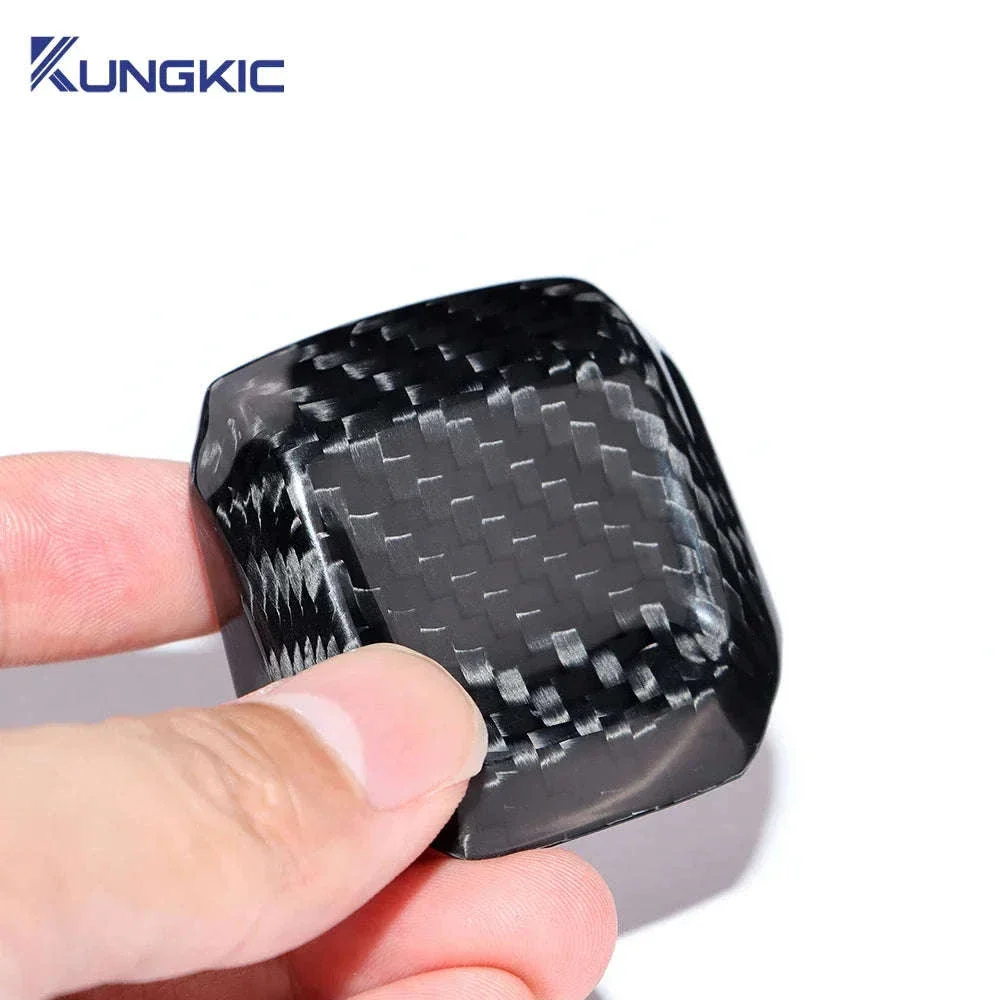 Real Hard Carbon Fiber Gear Shift Knob Trim for Seat/Cupra - Image 6