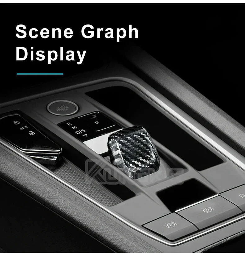Real Hard Carbon Fiber Gear Shift Knob Trim for Seat/Cupra - Image 9