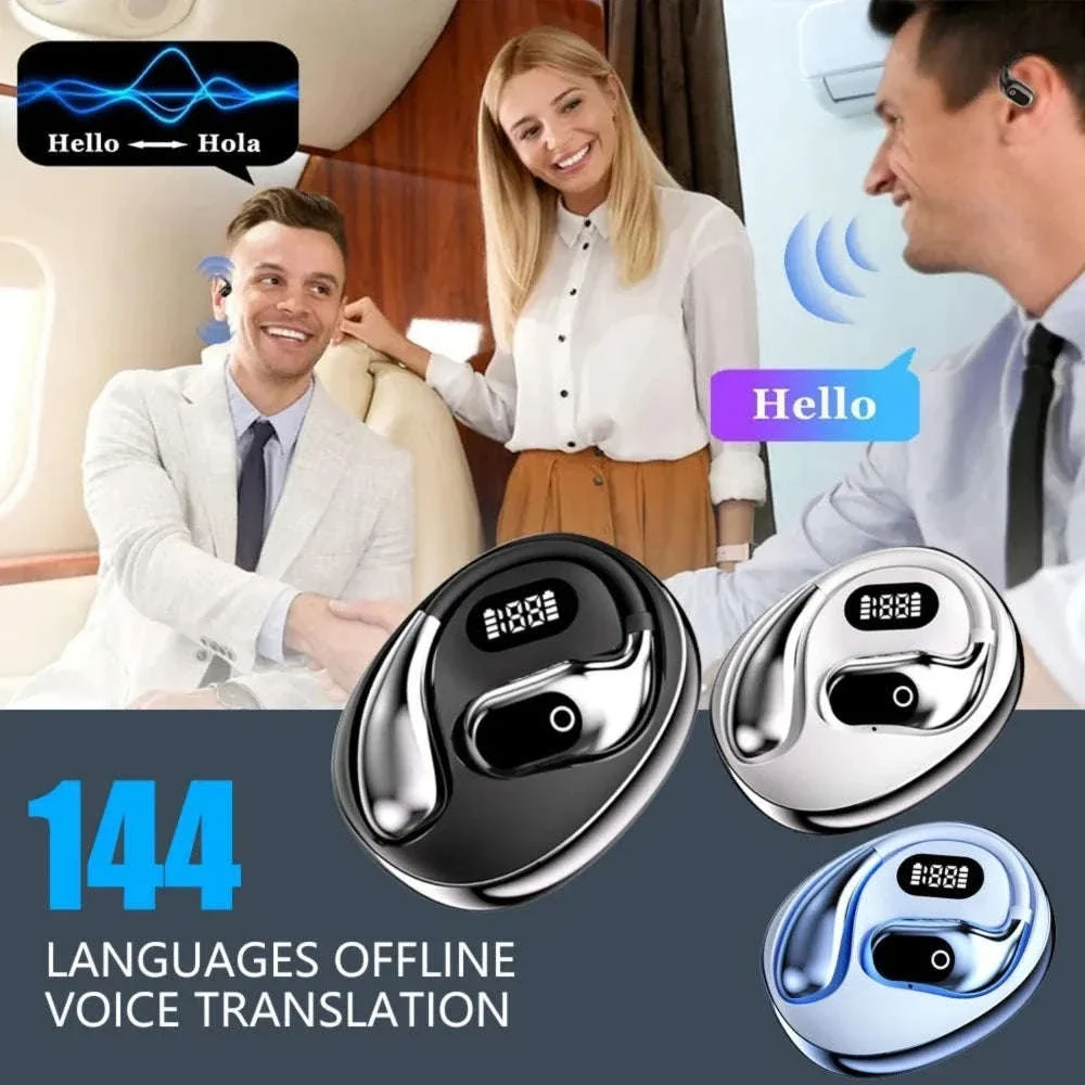 Real-Time Translator Earbuds with 144 Languages Bluetooth Headphones - Image 2