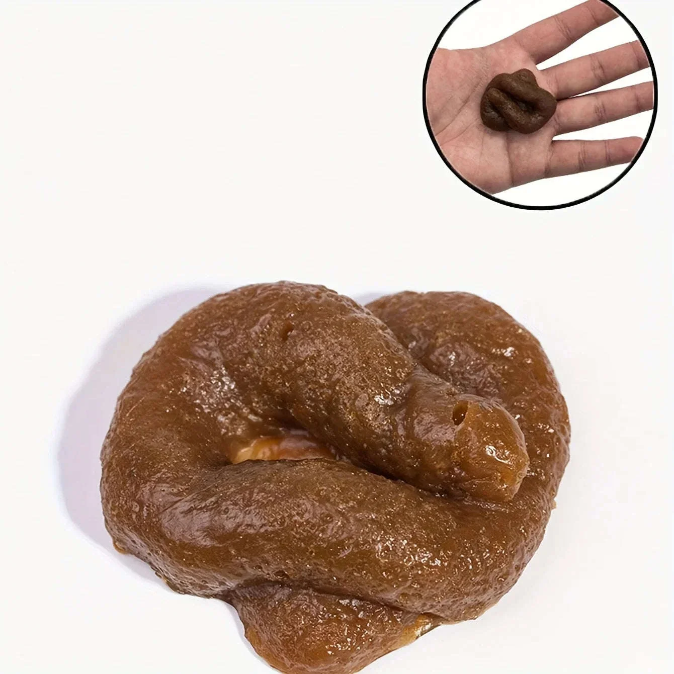 Realistic Soft Fake Poop Prank Toy for Harmless Laughs - Image 3
