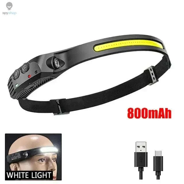 Rechargeable COB LED Headlamp with Motion Sensor - Image 17