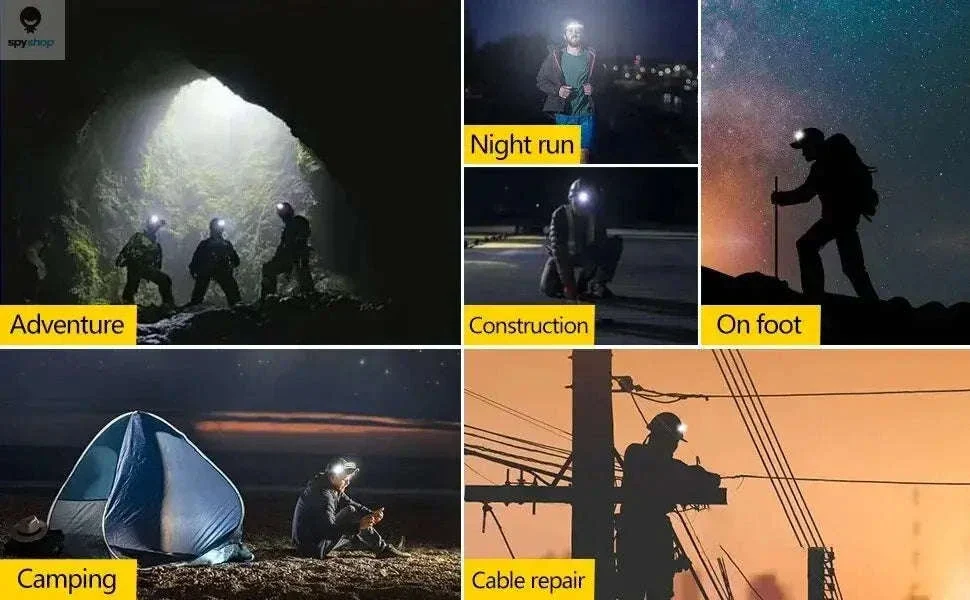 Rechargeable COB LED Headlamp with Motion Sensor - Image 9