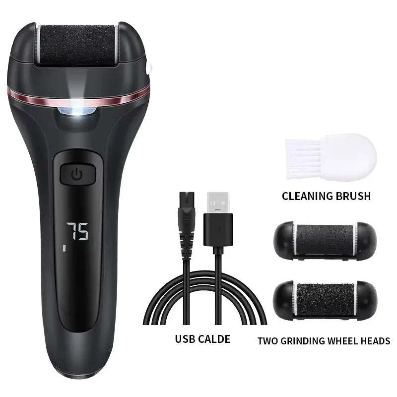 Rechargeable Electric Foot Grinder with Adjustable Speeds Callus Remover - Image 7