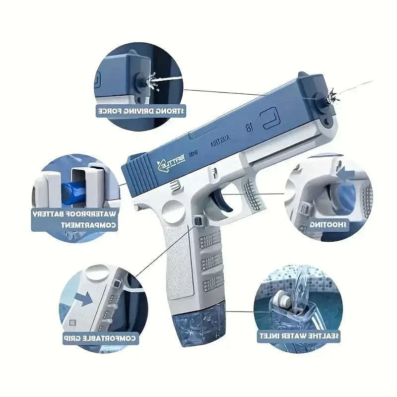 Rechargeable Electric Burst Water Gun for Kids - Image 3