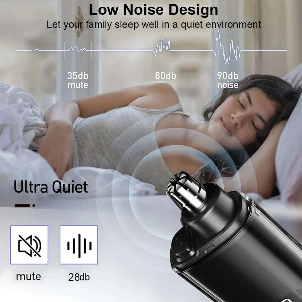 Rechargeable Nose Hair Trimmer for Precise Grooming - Image 10