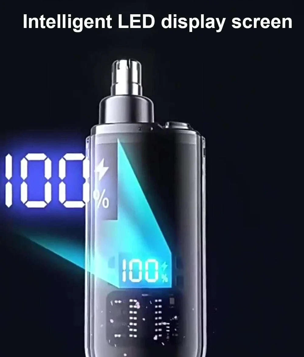 Rechargeable Nose Hair Trimmer for Precise Grooming - Image 9